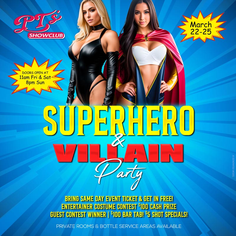 Super Hero Villain Party