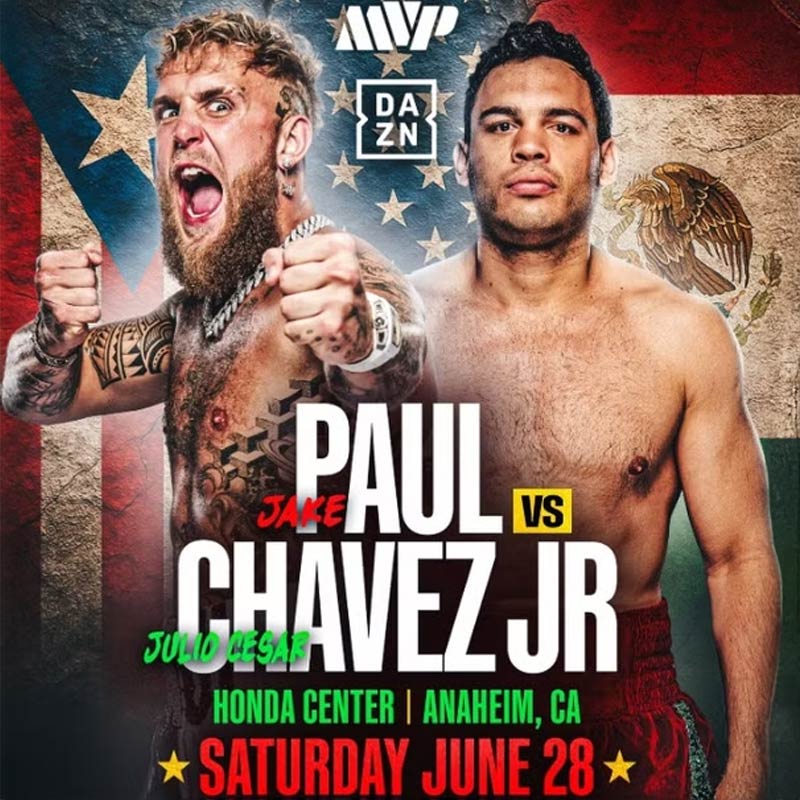 Jake Paul vs. Julio Cesar Chavez Jr